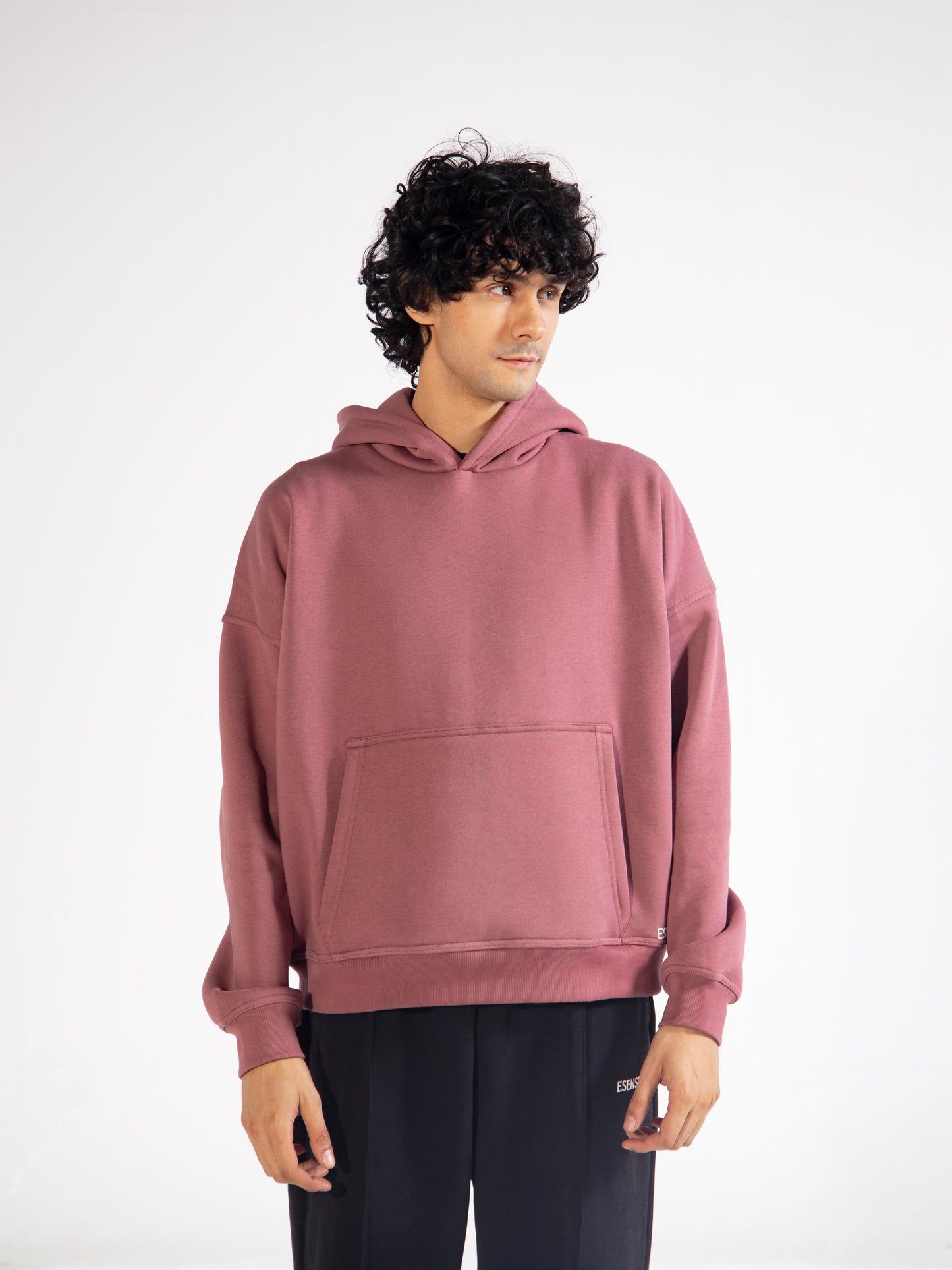 Unisex Pink Taffy Oversized Hoodie