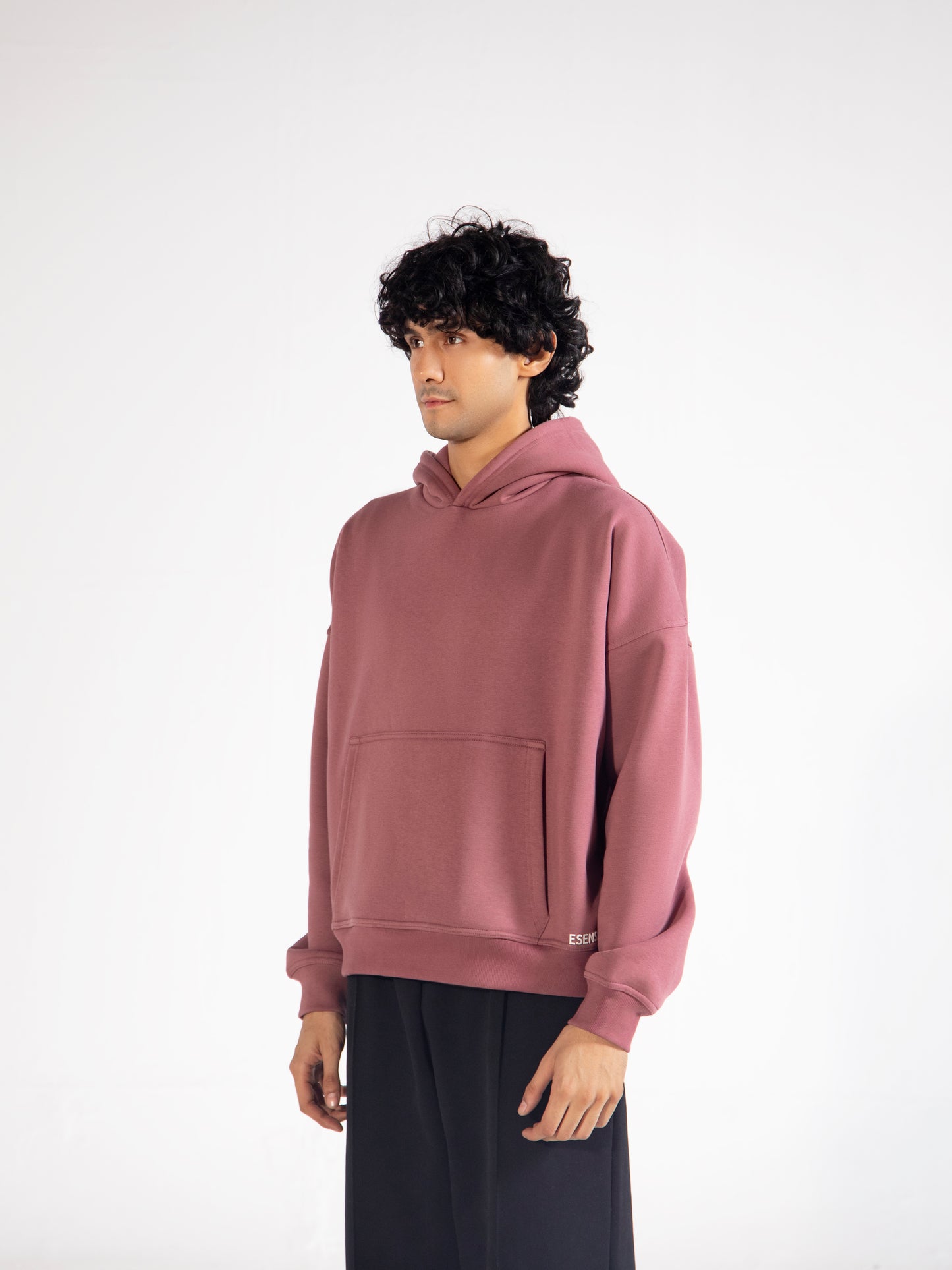 Unisex Pink Taffy Oversized Hoodie