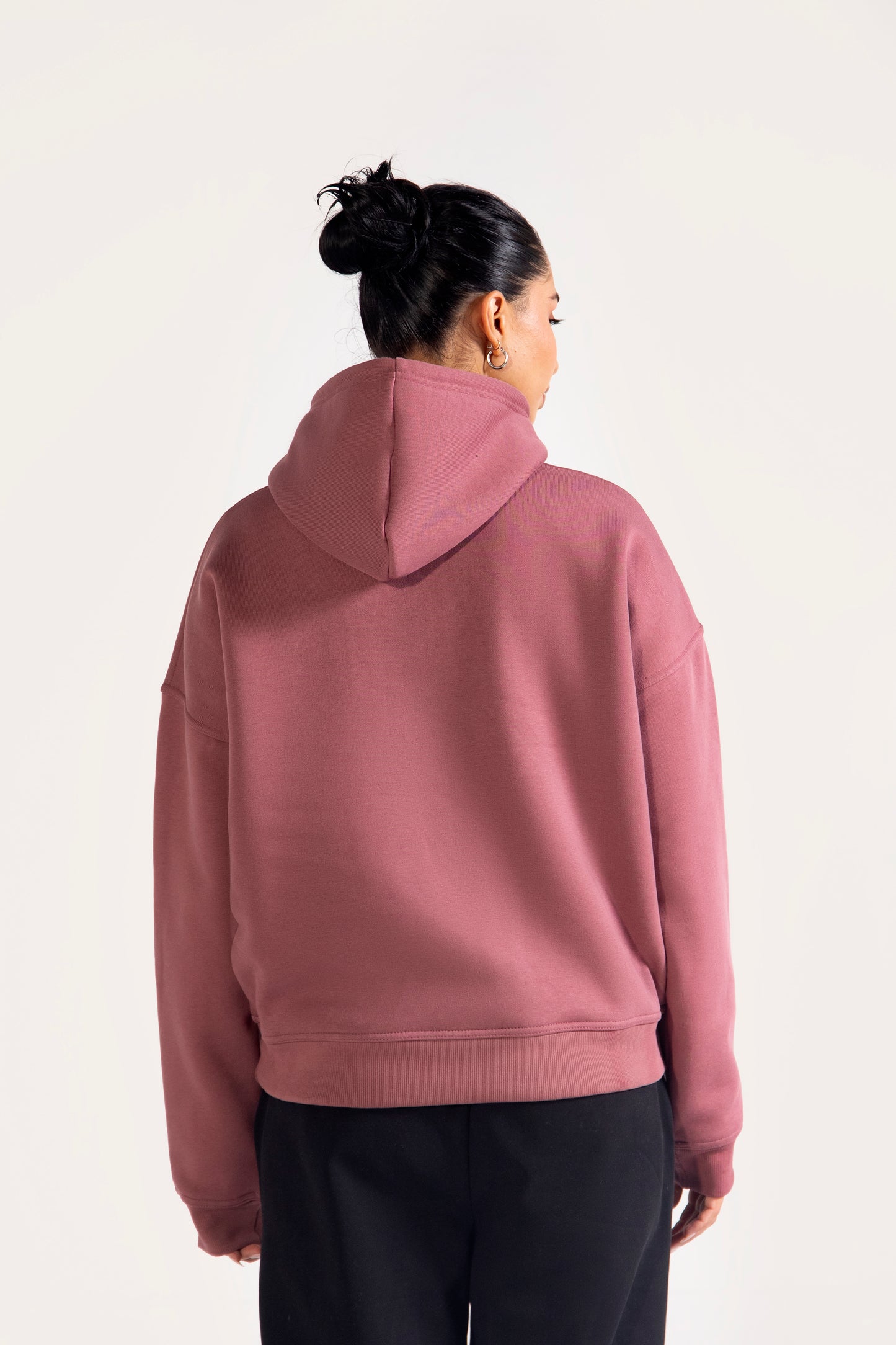 Unisex Pink Taffy Oversized Hoodie