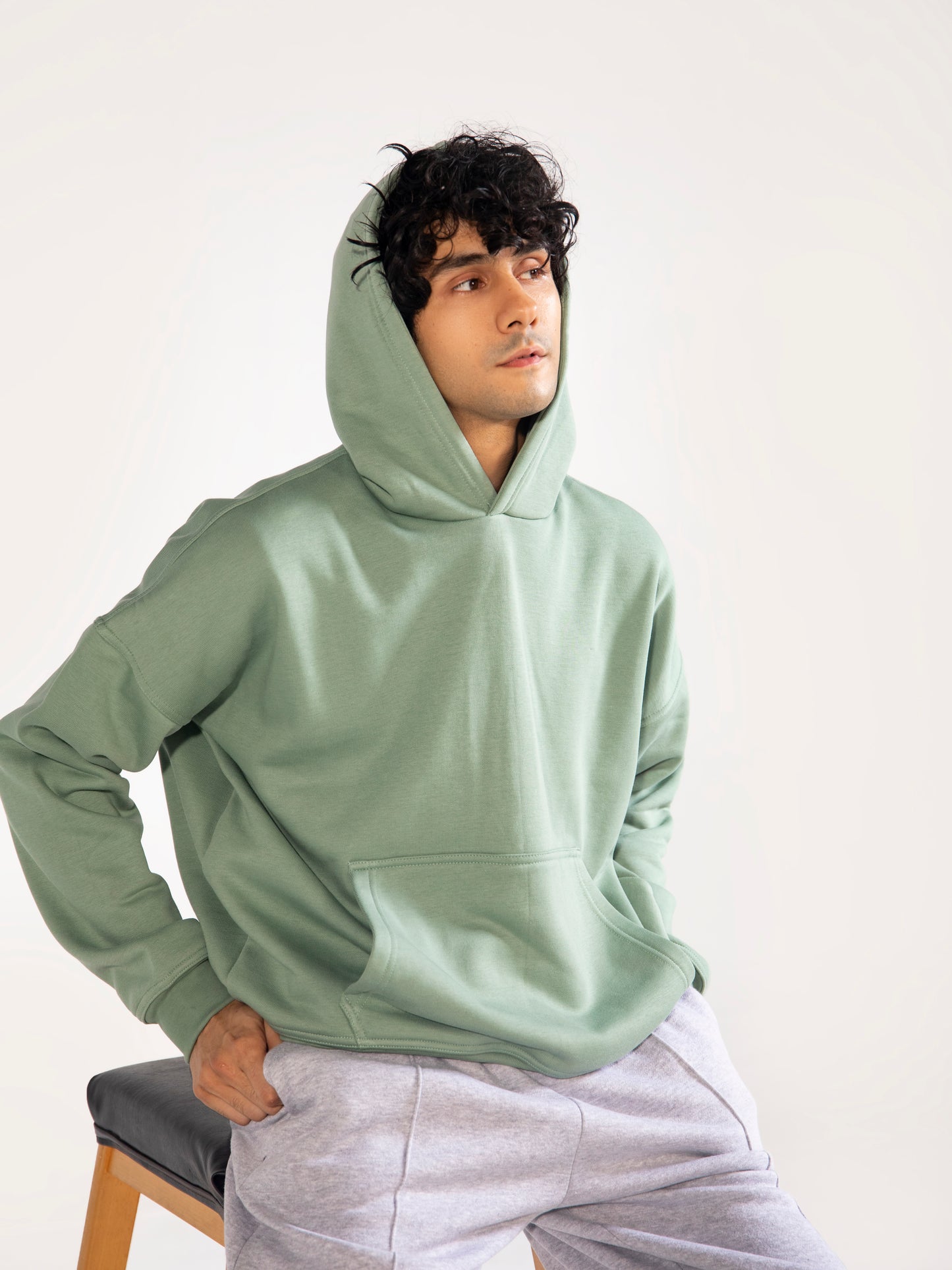 Unisex Celadon Oversized Hoodie