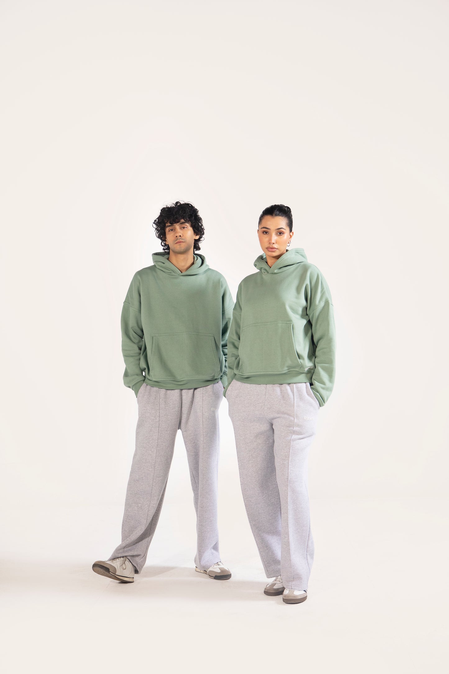 Unisex Celadon Oversized Hoodie