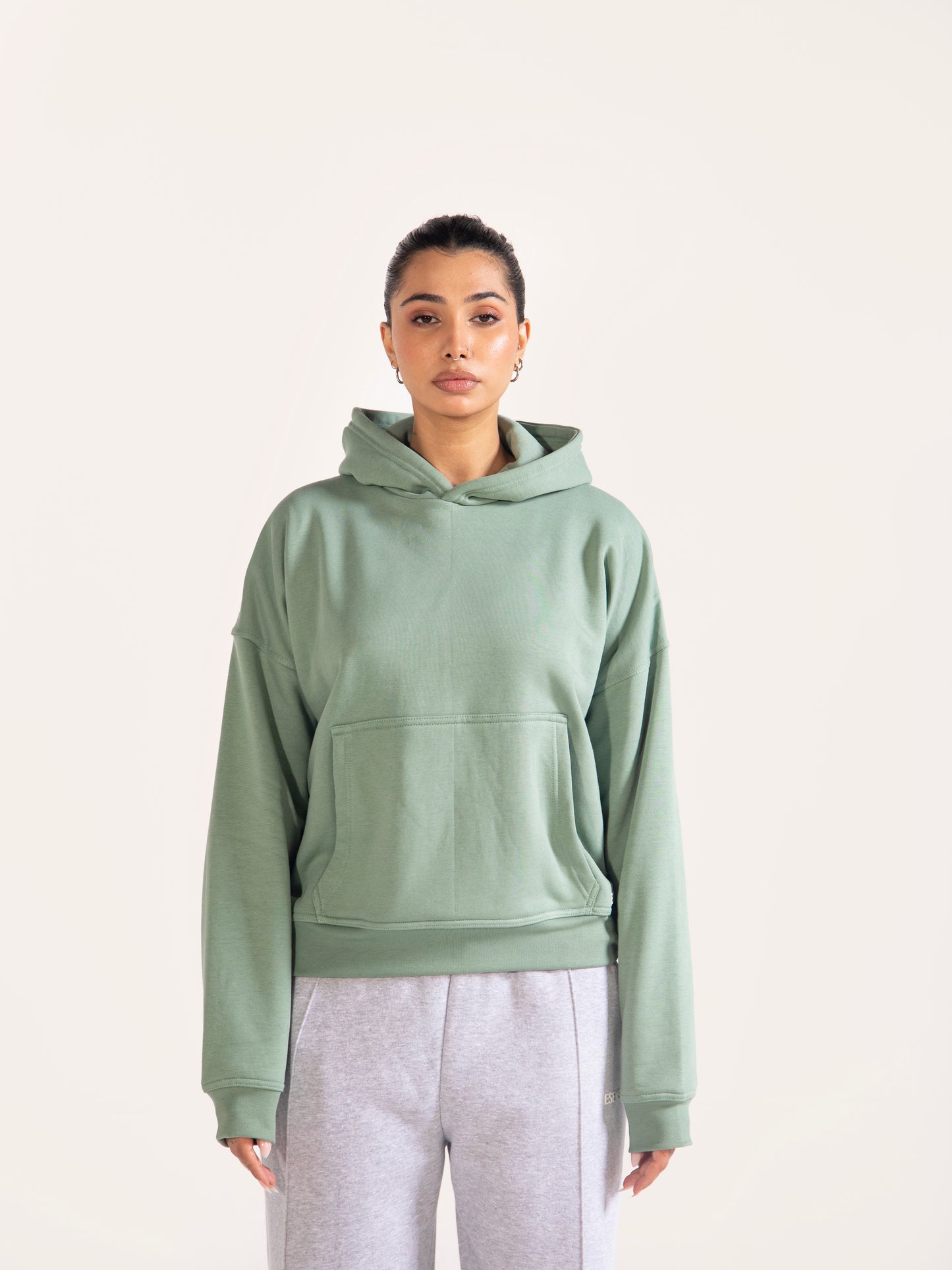 Unisex Celadon Oversized Hoodie