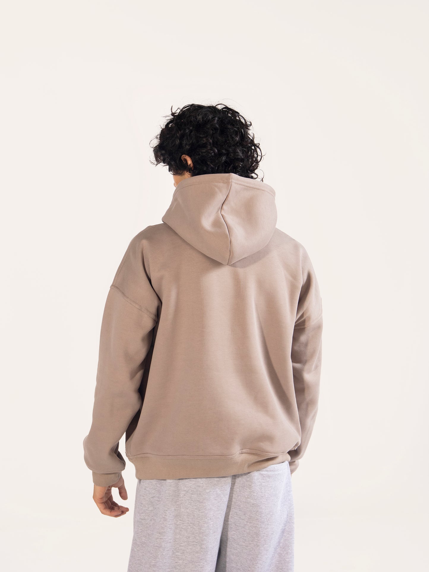 Unisex Rose Dust Oversized Hoodie