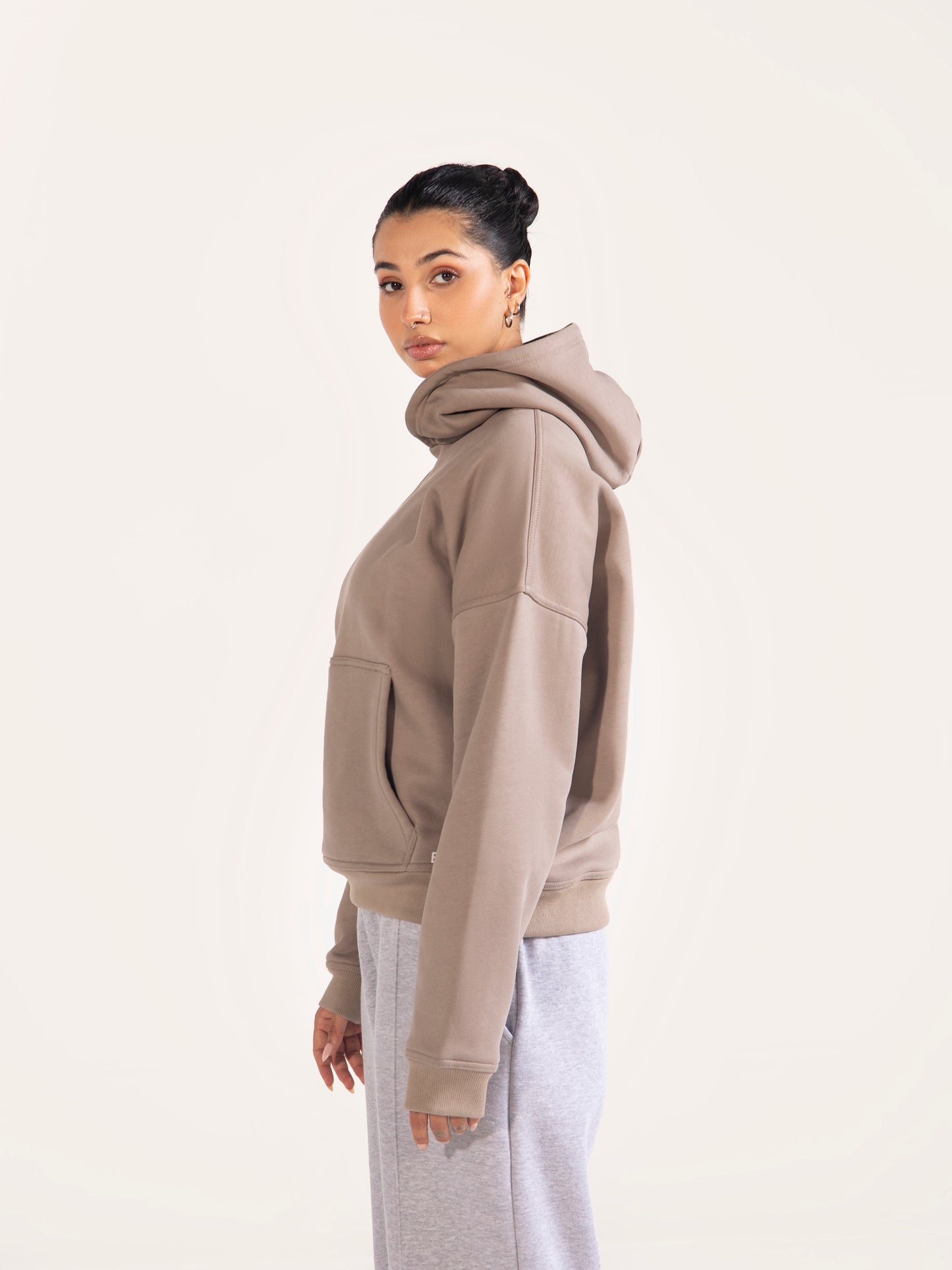 Unisex Rose Dust Oversized Hoodie