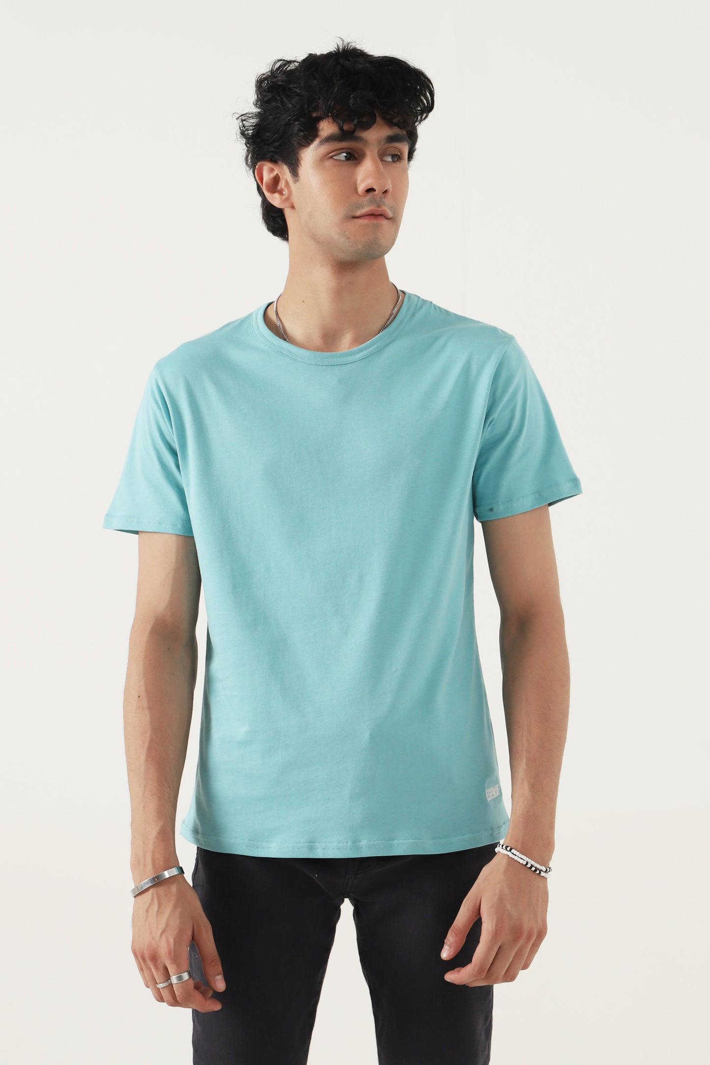 Tanager Turquoise Unisex Fit Cotton T-Shirt