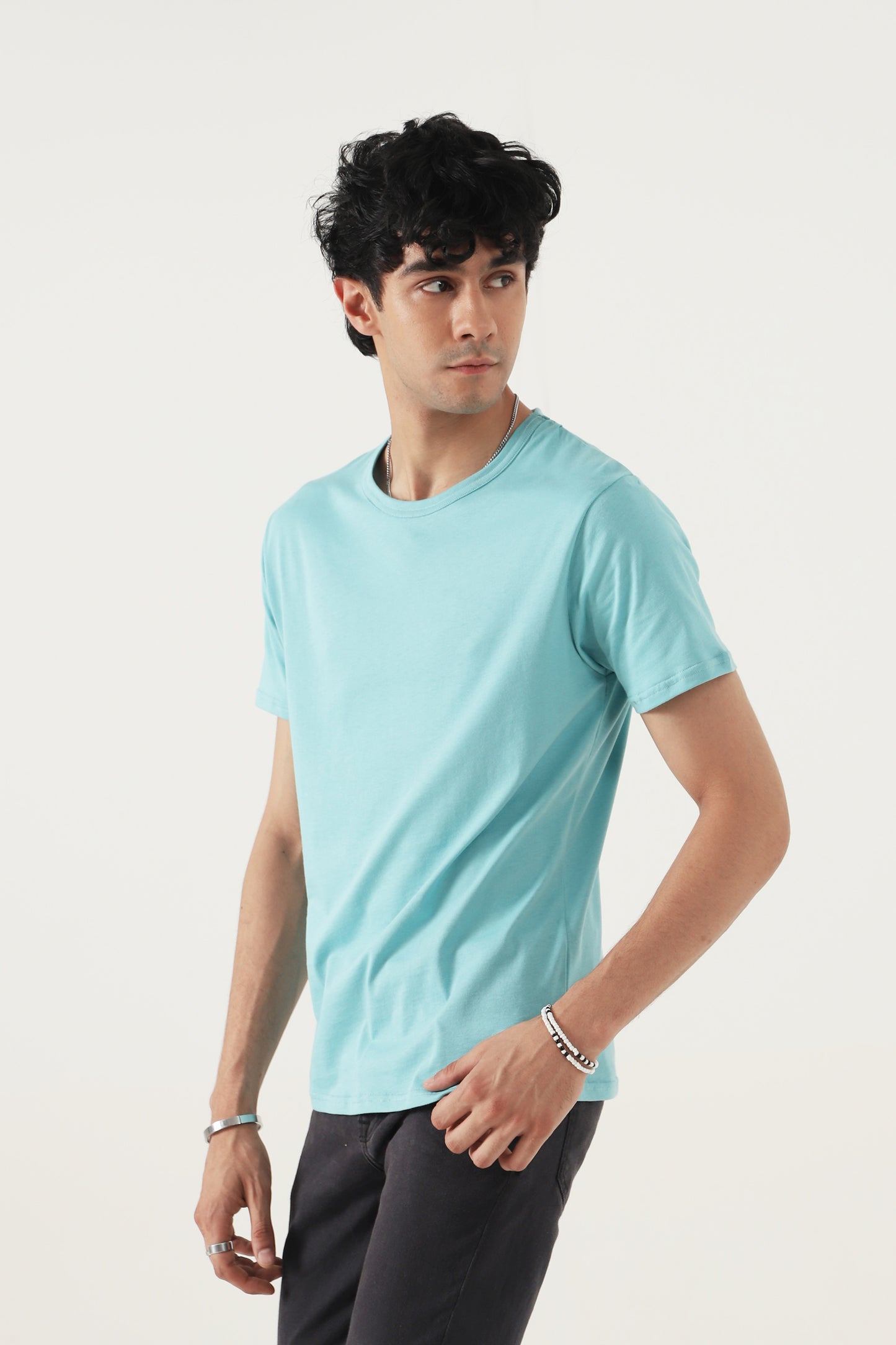 Tanager Turquoise Unisex Fit Cotton T-Shirt