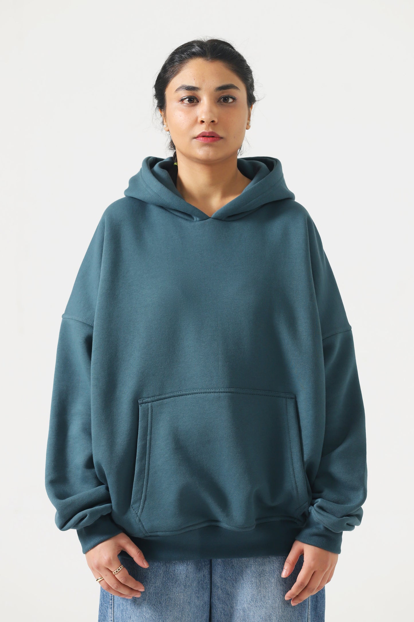 Unisex Proud Peacock Oversized Hoodie