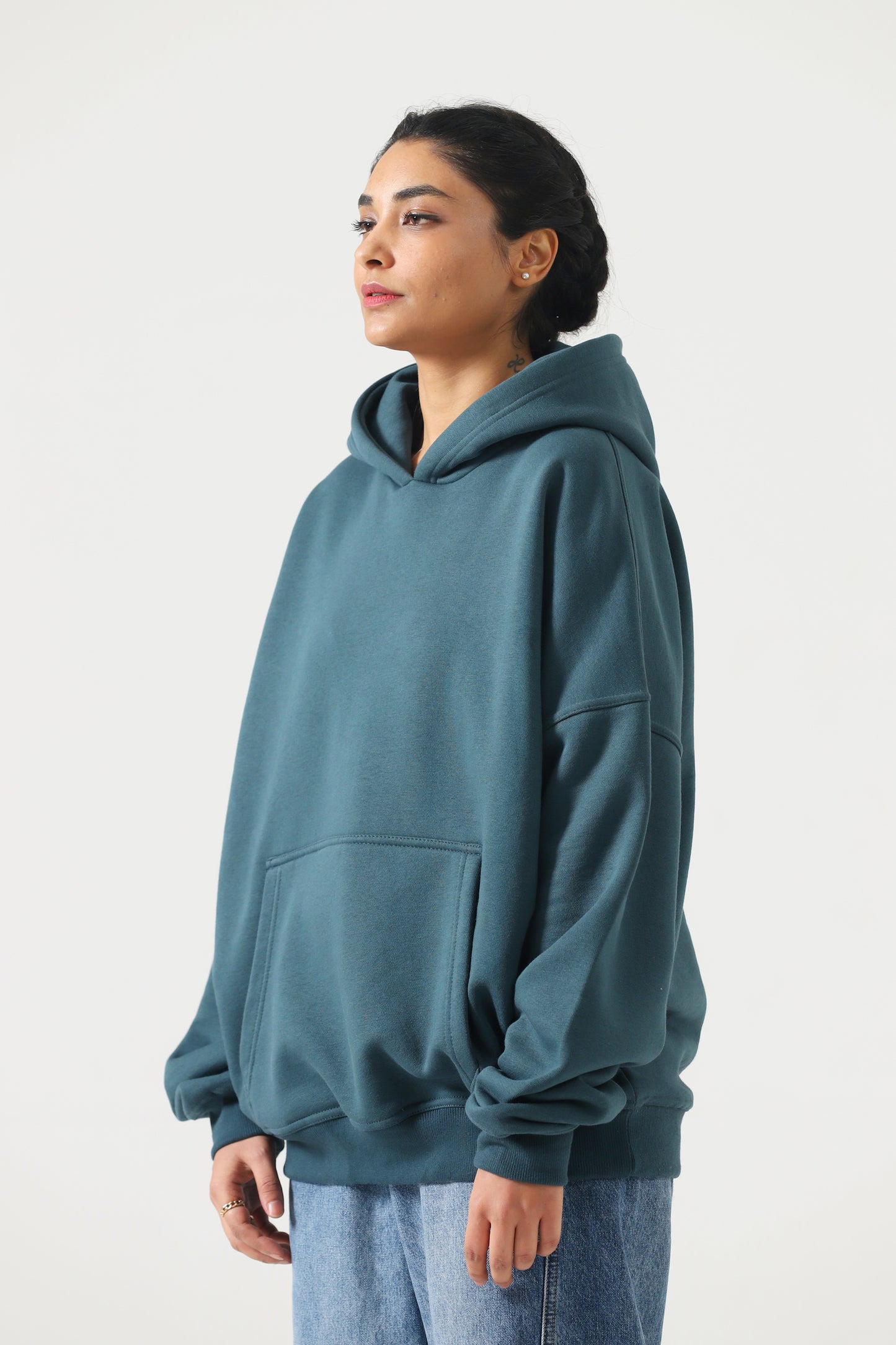 Unisex Proud Peacock Oversized Hoodie