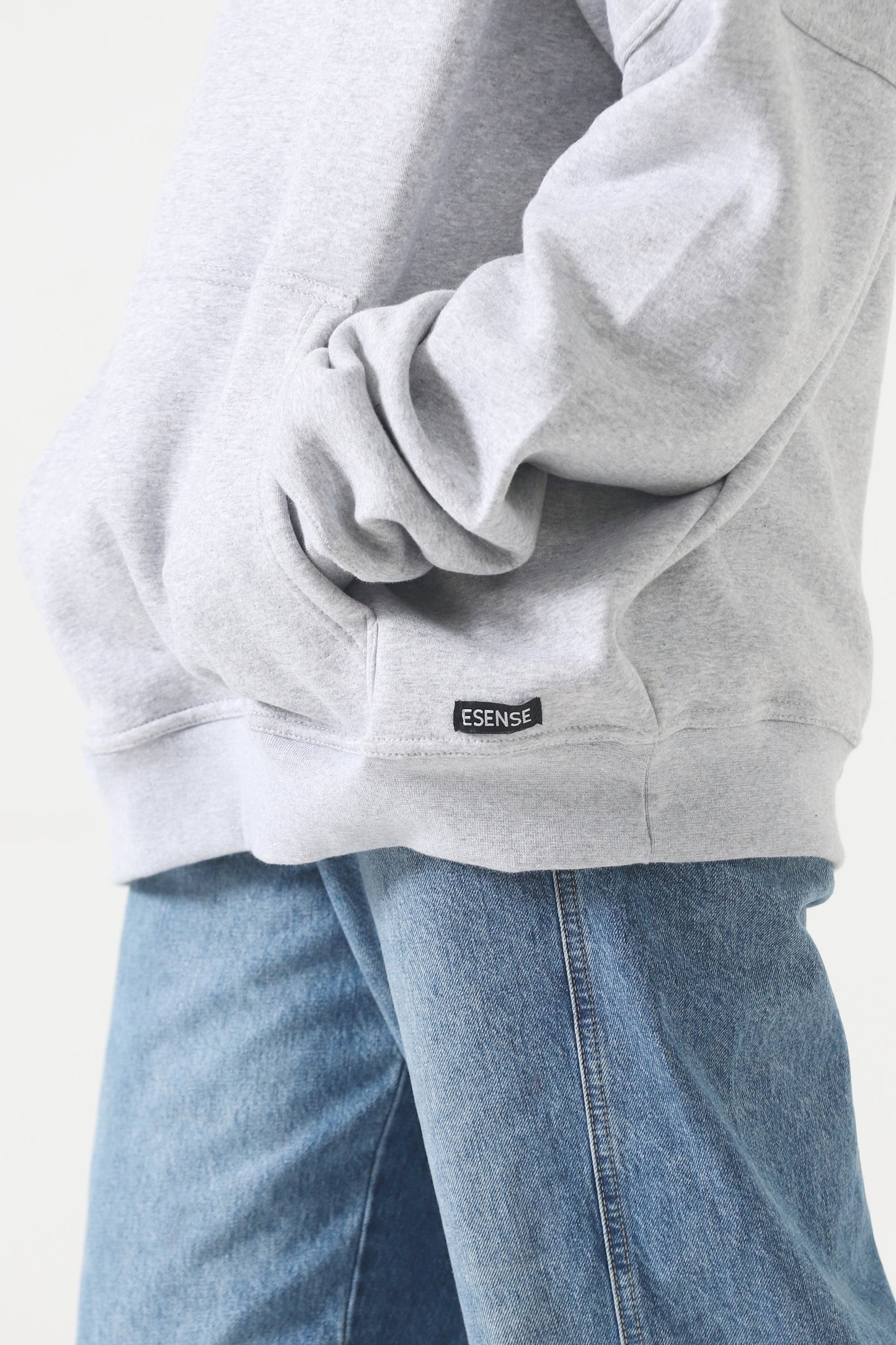 Unisex Heather Grey Oversized Hoodie